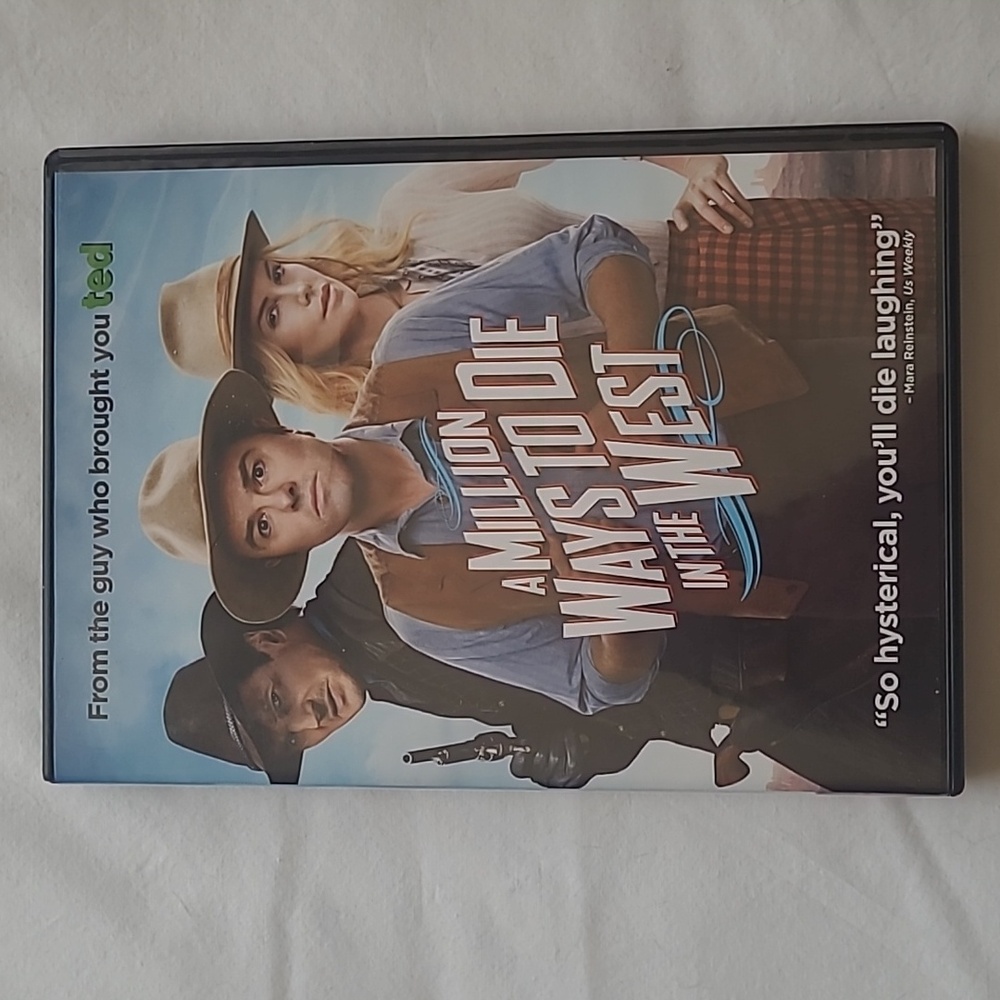 🍒2 for $12🍒 A million ways to die in the west - DVD